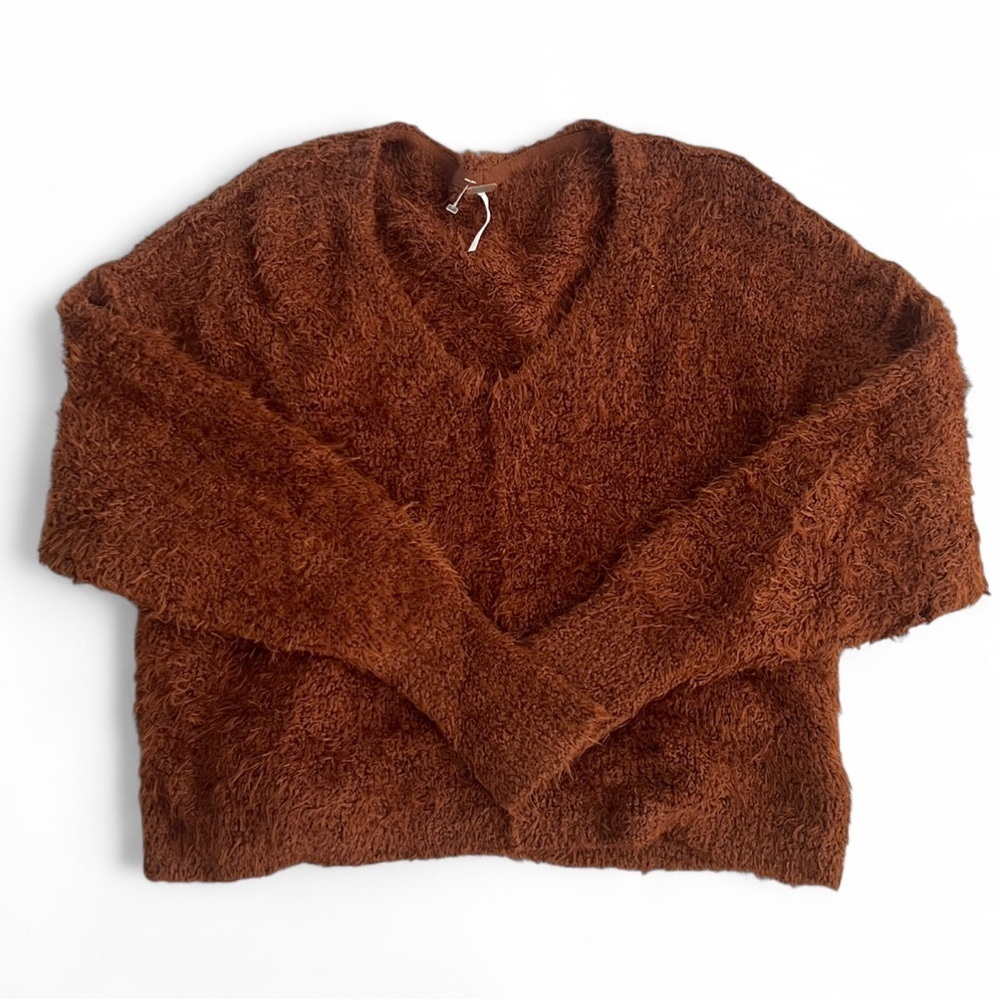 Free People Cropped Sweater